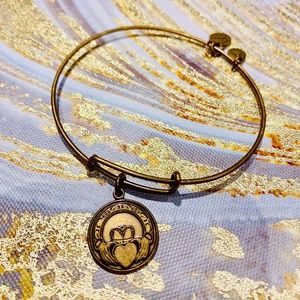 Alex and Ani 'Claddagh' Charm Bangle